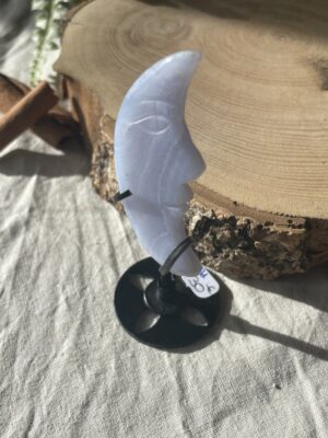 Lune Calcédoine Bleue (Agate blue Lace) - Brésil