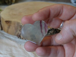 Cœur en Fluorite - Madagascar