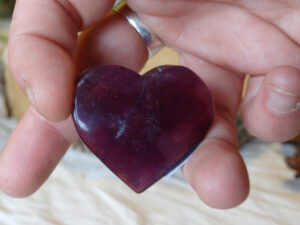 Cœur en Fluorite - Madagascar