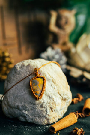 Collier Jaspe Bumblebee (Jaspe bourdon)