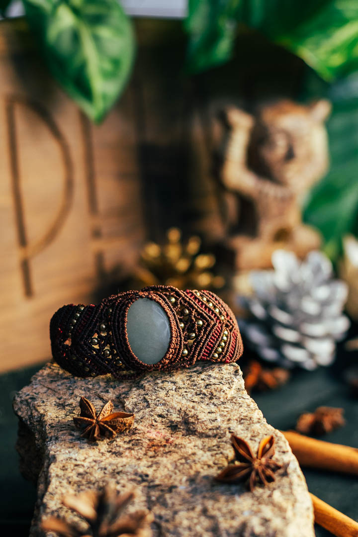 Bracelet Manchette - Aventurine